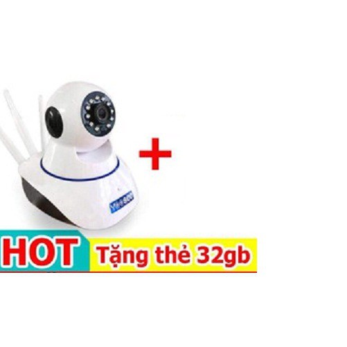 CAMERA WIFI YOOSEE FULL HD - 3 ANTEN TẶNG THẺ 32GB MICRO