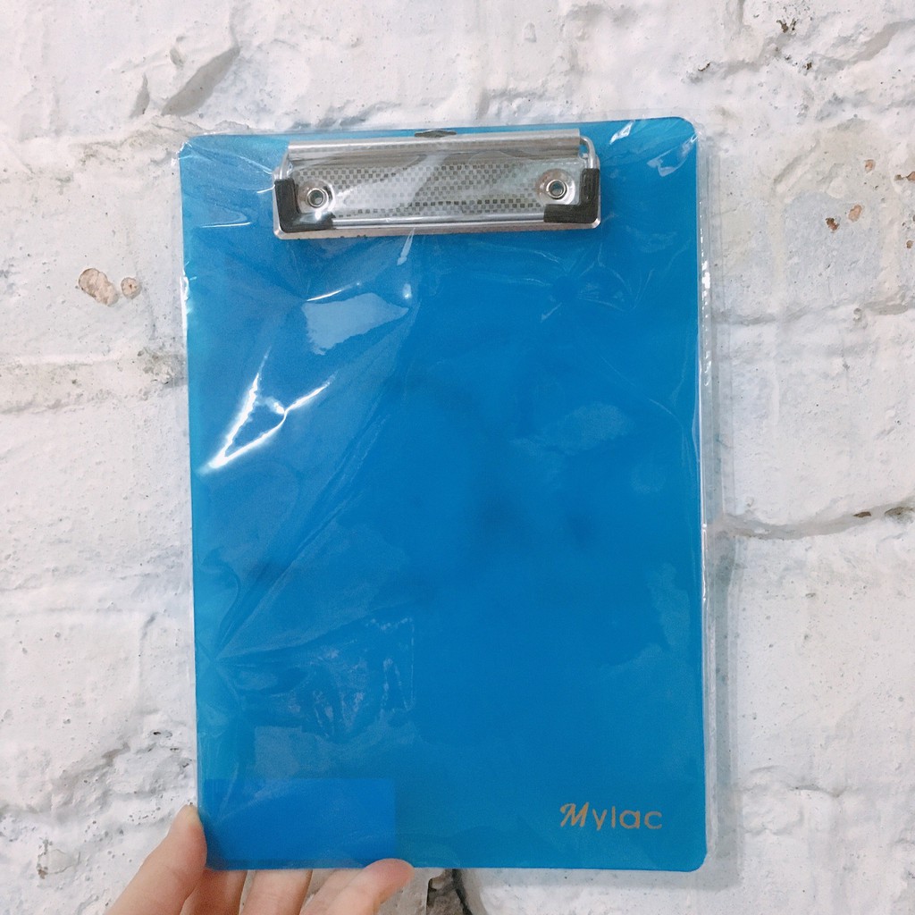 Bìa Trình Ký Mica Dạ Quang Nhiều Màu Khổ A4