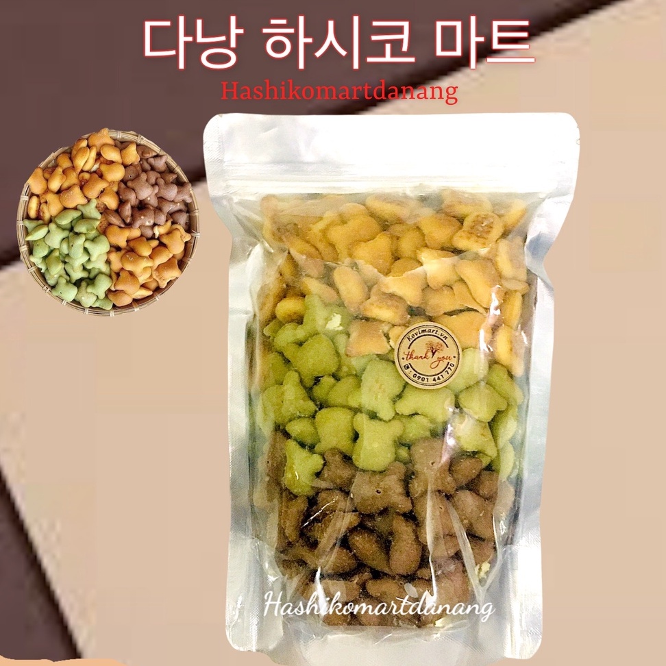 Bánh gấu mix Thiên Hồng 500g