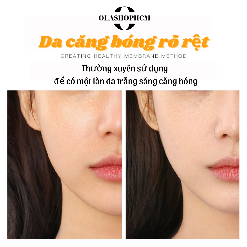 Mặt nạ Venzen Niacinome tinh chất vàng 24k dưỡng ẫm thu nhỏ lỗ chân lông làm sáng da