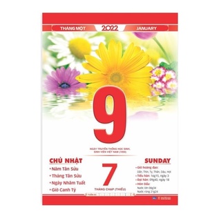 LỊCH TẾT 2022 - BLOC CỰC ĐẠI TĐ06 (25 x 35cm)