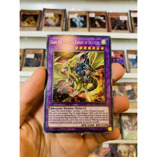 Thẻ Bài Lẻ YugiOh! Mã MP21-EN124 - Gaia the Magical Knight of Dragons - Prismatic Secret Rare - 1st Edition