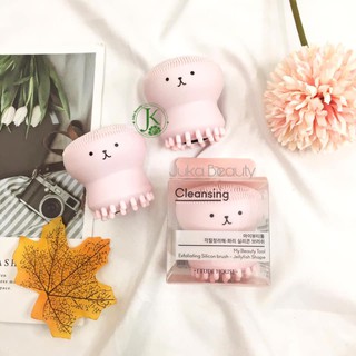  Bông rửa mặt bạch tuột My Beauty Tool Exfoliating Jellyfish Silicon Brush