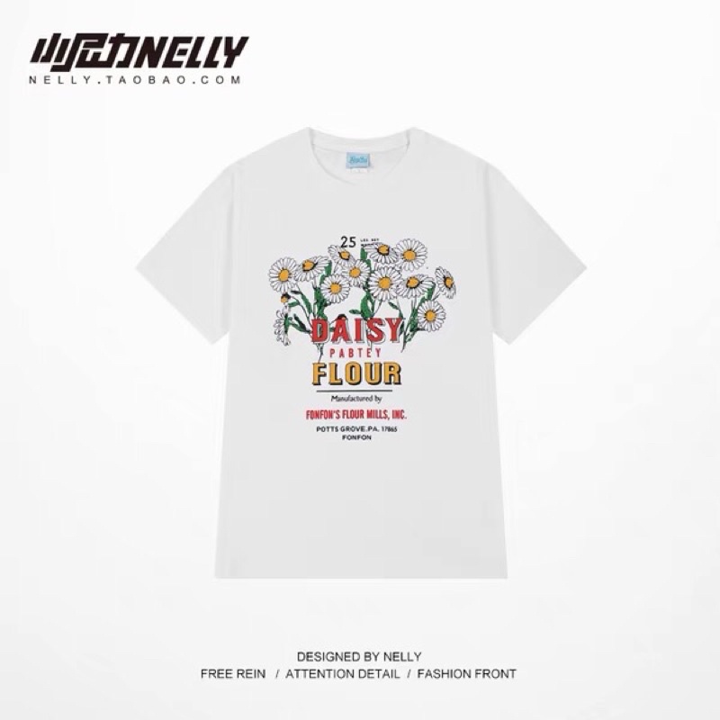 Áo phông nelly heybig sale (có sẵn) 19 daisy pabtey flour