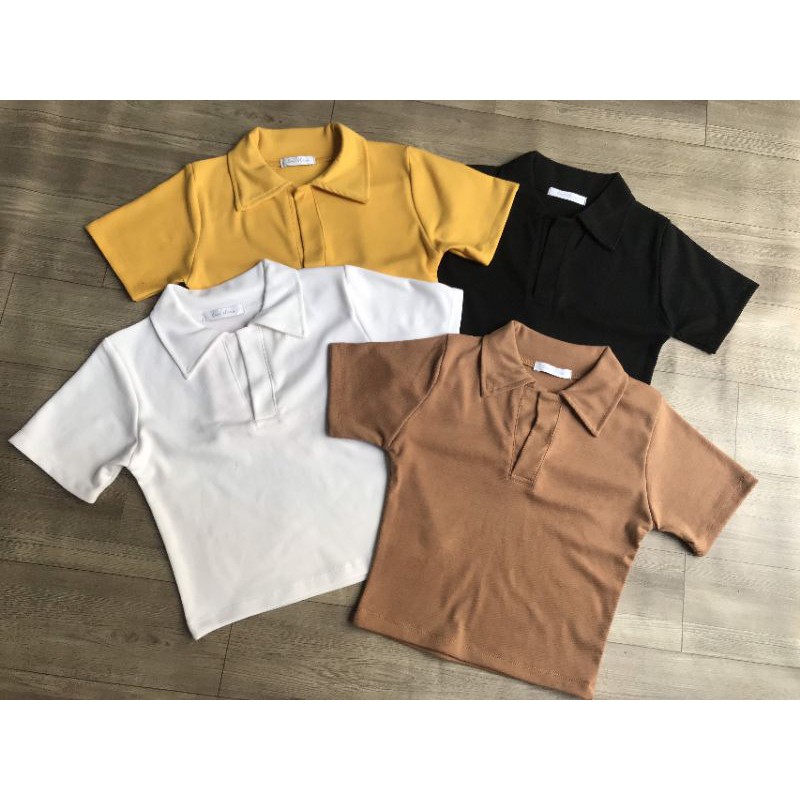 áo croptop POLO bozip xịn