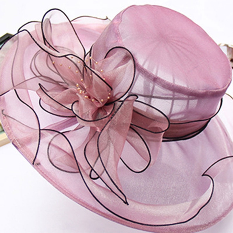 Mũ Tulle Chống Nắng Thanh Lịch Cho Nữ