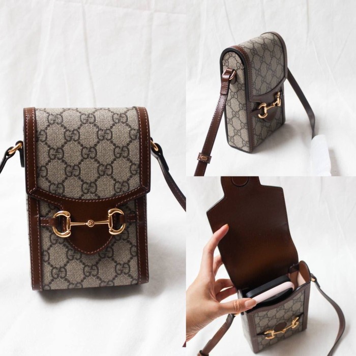 Túi G.c horsebit 1955 mini bag, túi xách mini đựng vừa điện thoại cao cấp - FULLBOX