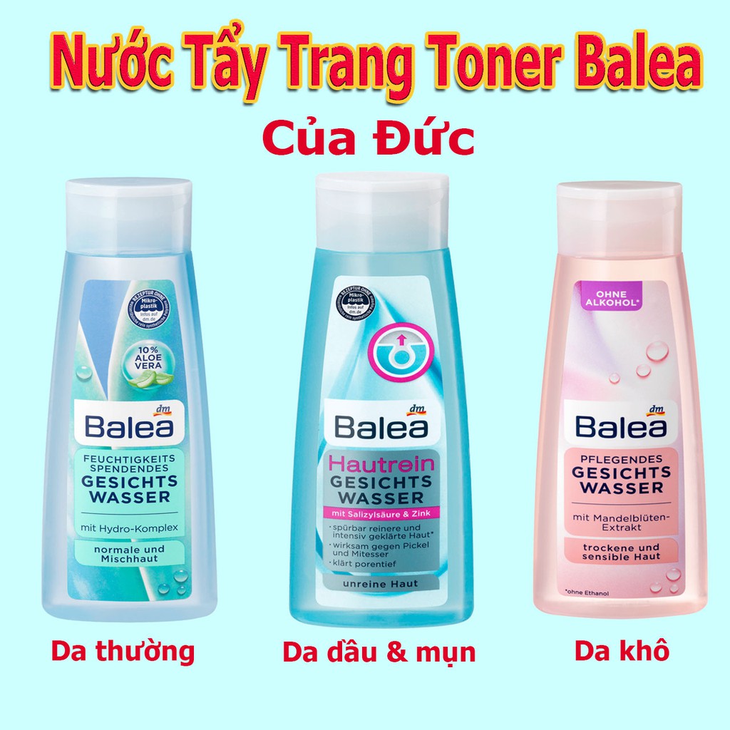 Toner Nước Hoa Hồng Balea | Hàng Đức