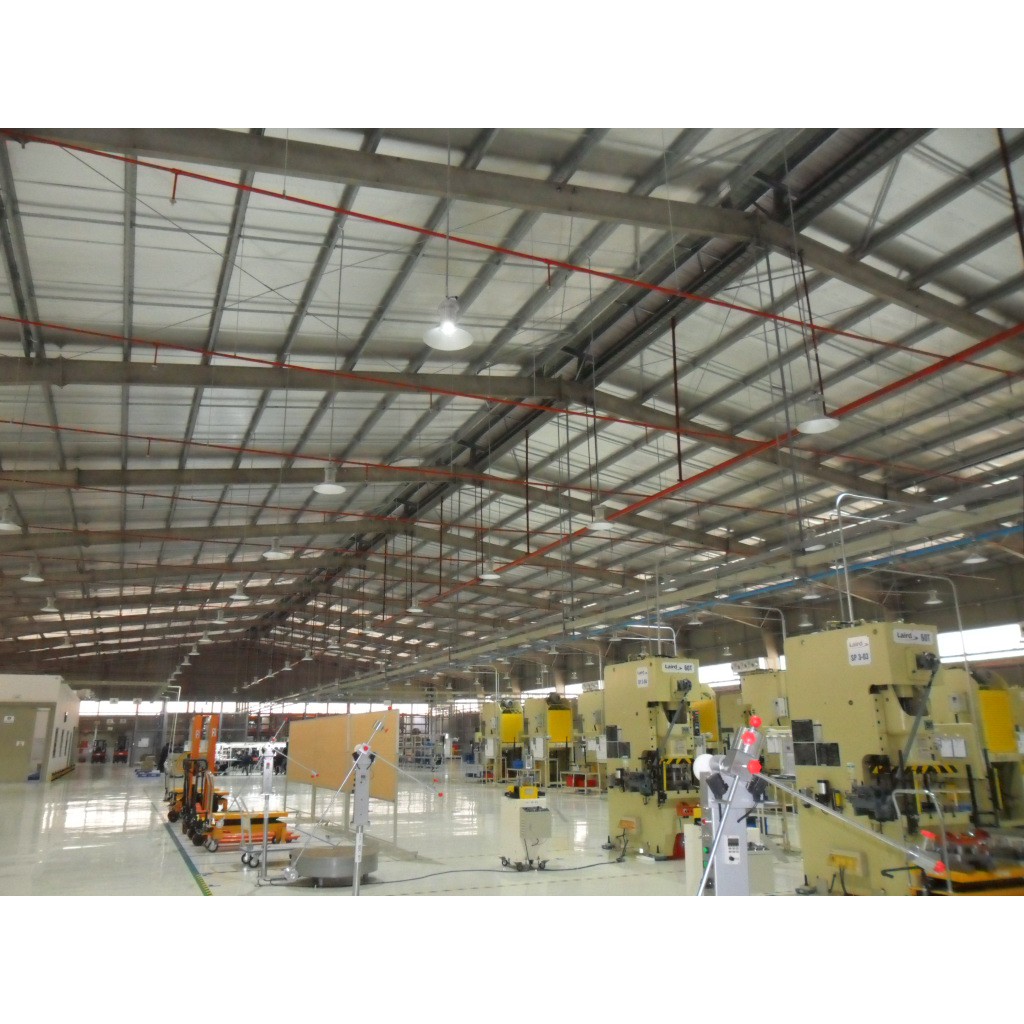 Đèn nhà xưởng, nhà kho, đèn chiếu sáng nhà thi đấu, sân thể thao chuẩn công suất 200W