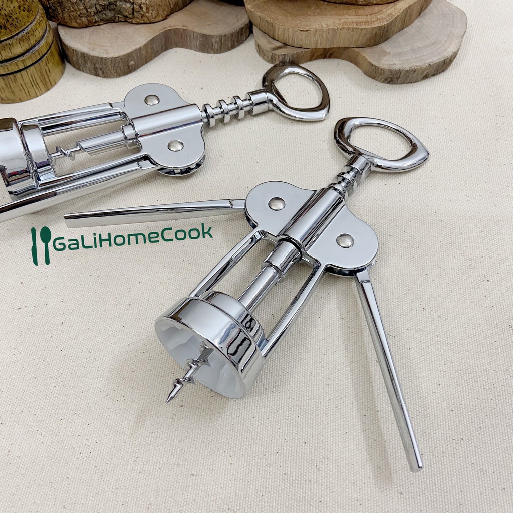 Đồ Khui mở rượu vang inox 304 dày dặn sáng bóng GaliHomecook | BigBuy360 - bigbuy360.vn
