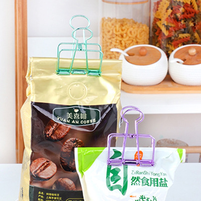 Kẹp Tóc Đuôi Bồ Câu Bằng Kim Loại Nhiều Màu Sắc Cỡ Lớn