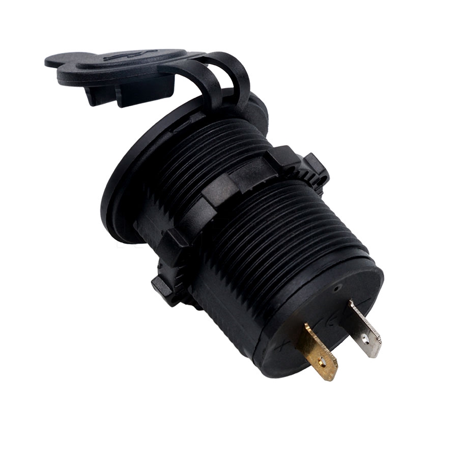 Củ sạc tích hợp bật lửa 12V 120W 2 cổng USB