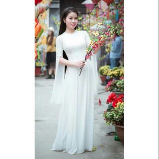 Áo dài kèm quần (đủ màu)