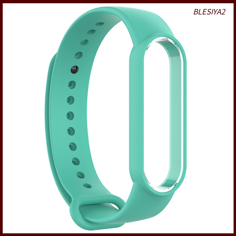 Dây Silicon Màu Trắng Thay Thế Cho MI Band 5 [Bresiya2]