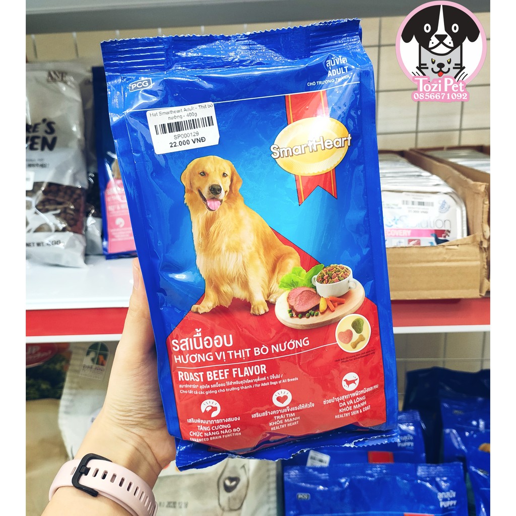 Hạt khô chó trưởng thành Smartheart Adult - Hạt Smartheart chó lớn