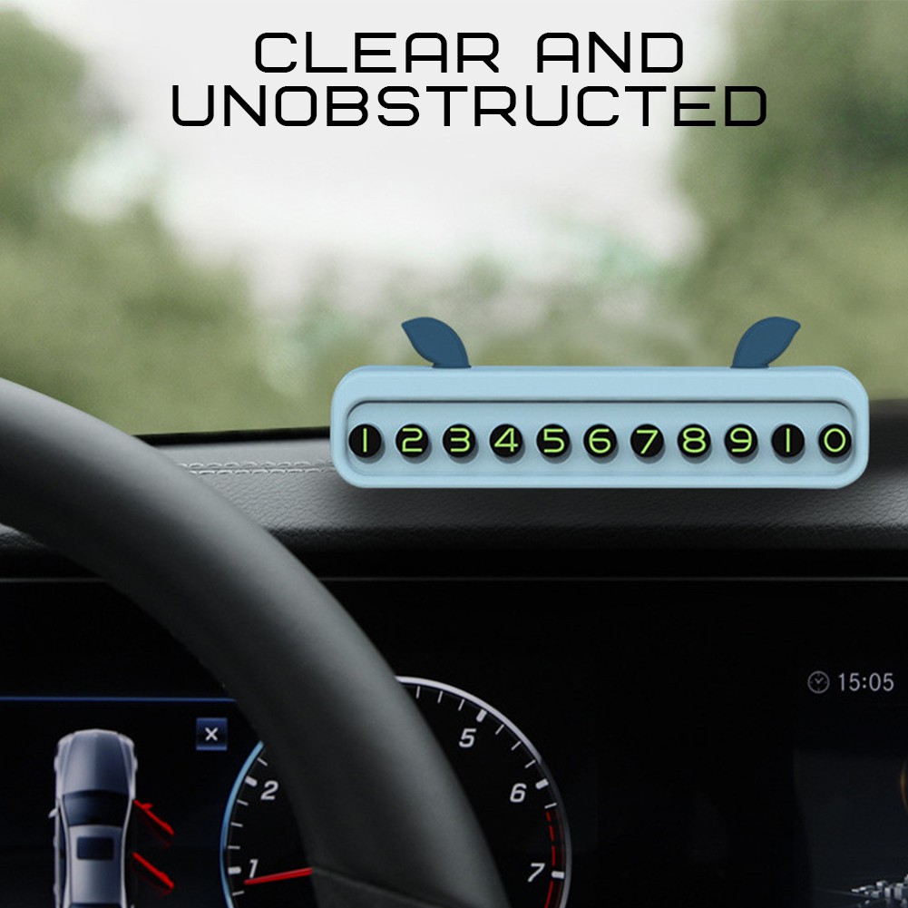 OM Bảng Số Đánh Dấu Đỗ Xe Gắn Xe Ô Tô Tiện Lợi