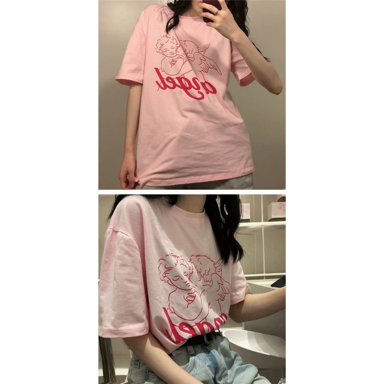 NRVP 2021 new short-sleeved T-shirt women's summer Korean student loose large size t-shirt top tees