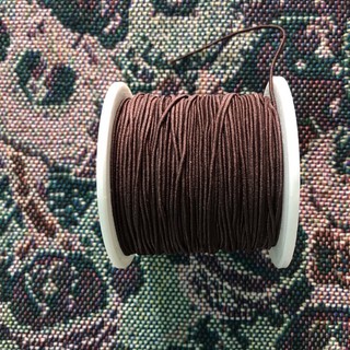 Dây gân xỏ vòng gỗ màu nâu