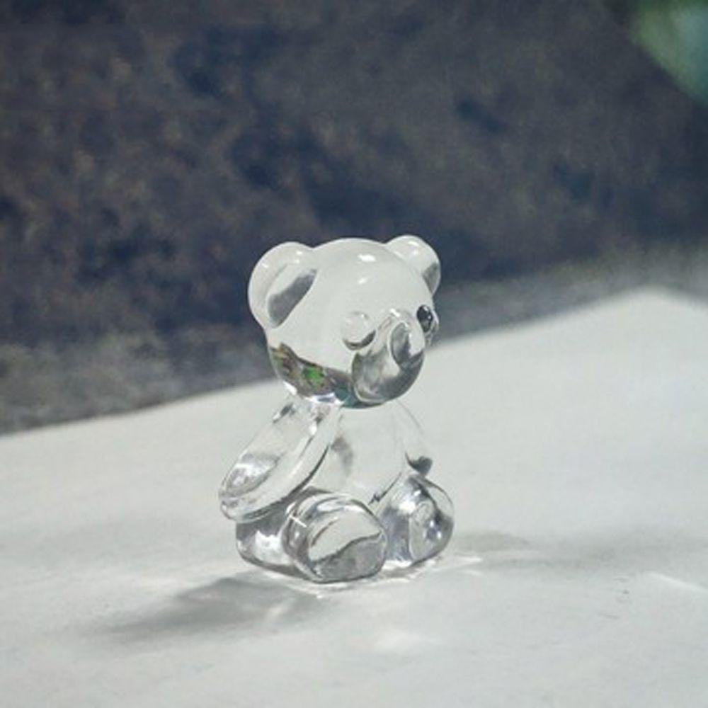 USNOW Thẻ Màu Vẽ Móng Nghệ Thuật Trong Suốt Hình Gấu Dễ Thương Cho Nữ