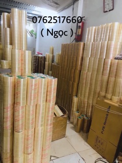 Băng keo 200 yard ( đục , trong )