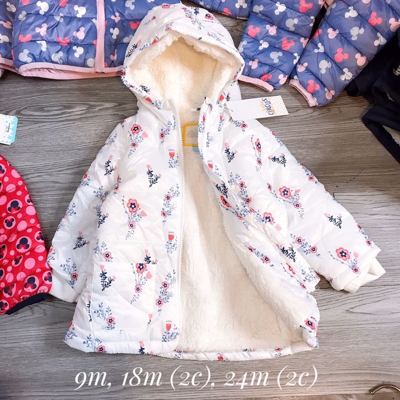 Áo phao nhẹ xuất hãng cho bé