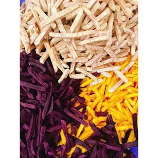 Khoai cọng sấy mix 3 vị - bisushop