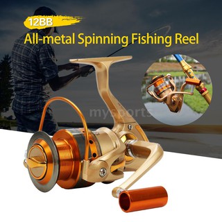 Trục thu nới dây câu cá kim loại trọng lượng nhẹ với 12 bi tiện dụng