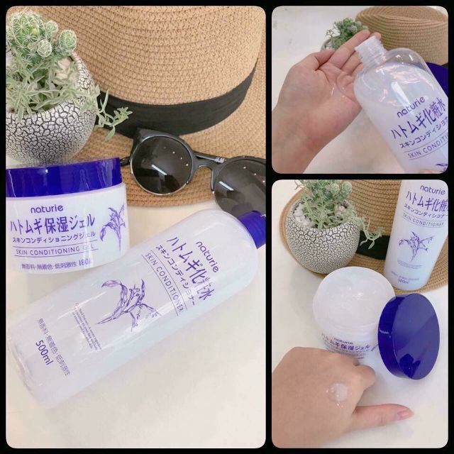 Nước hoa hồng Dưỡng Ẩm - Lotion Naturie Hatomugi Skin Conditioner