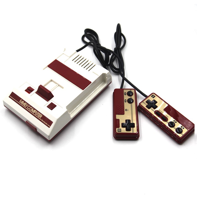 Máy Chơi Game NES 4 Nút FamilyComputer Hộp nhỏ kèm băng 500 game -dc3516