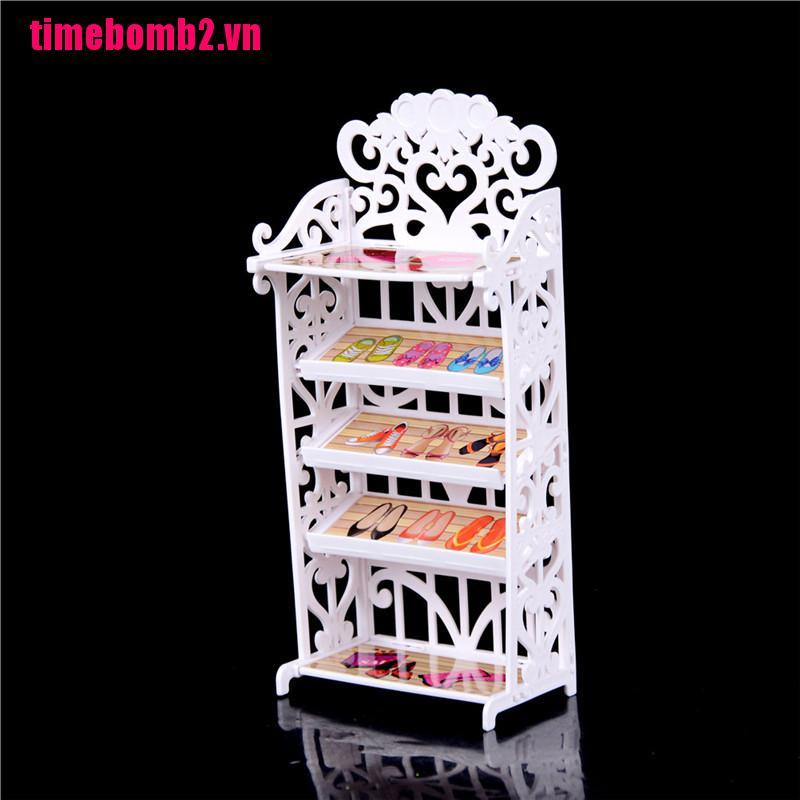Tủ Giày Mini Trang Trí Cho Búp Bê