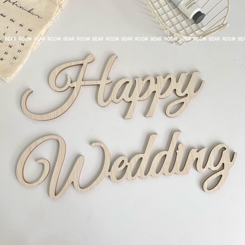 Chữ gỗ cắt theo yêu cầu