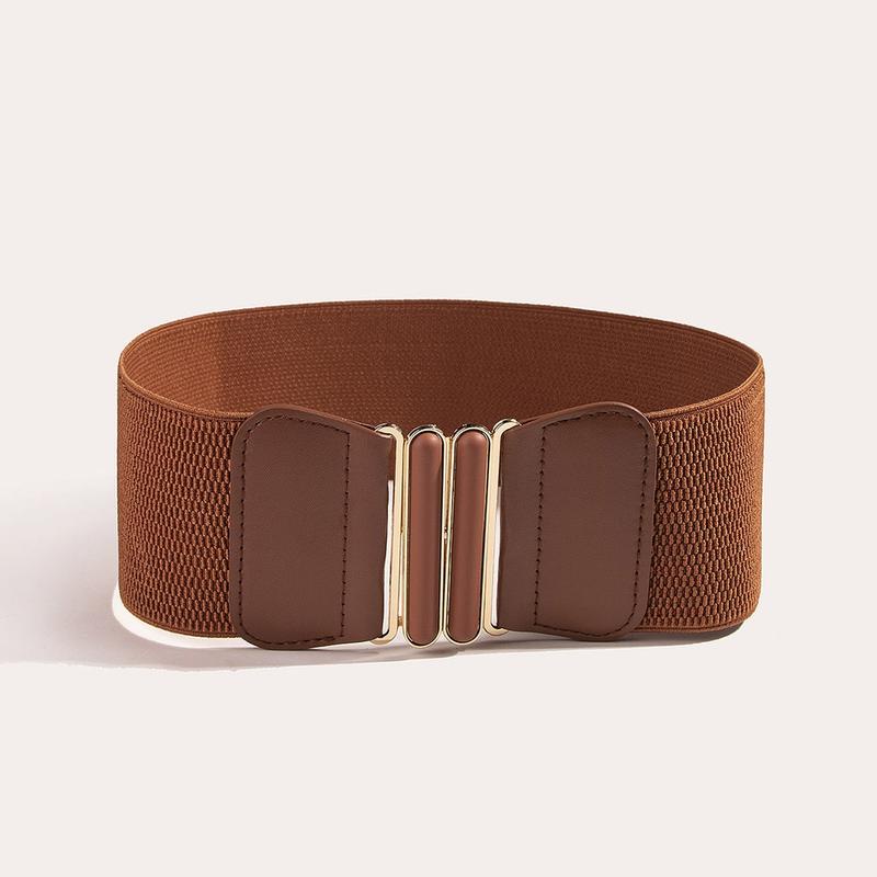 Thắt Lưng Da Bản To Co Giãn Thời Trang Cho Nữ