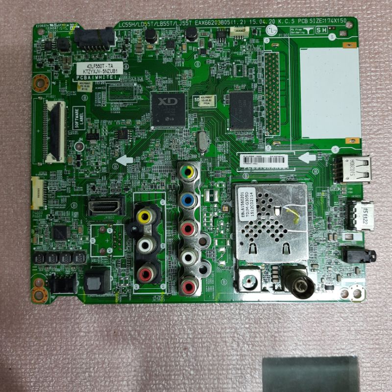 bo khiển tv LG 42LF550T,bo xử lý,main chính,chủ