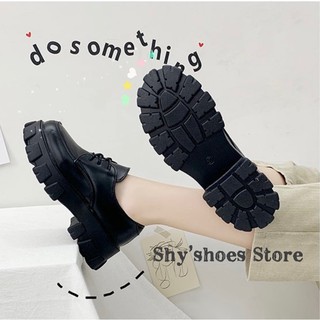 [SẴN]🔥 Giày boot oxford cổ thấp cá tính 5cm (bóng, nhám) S2