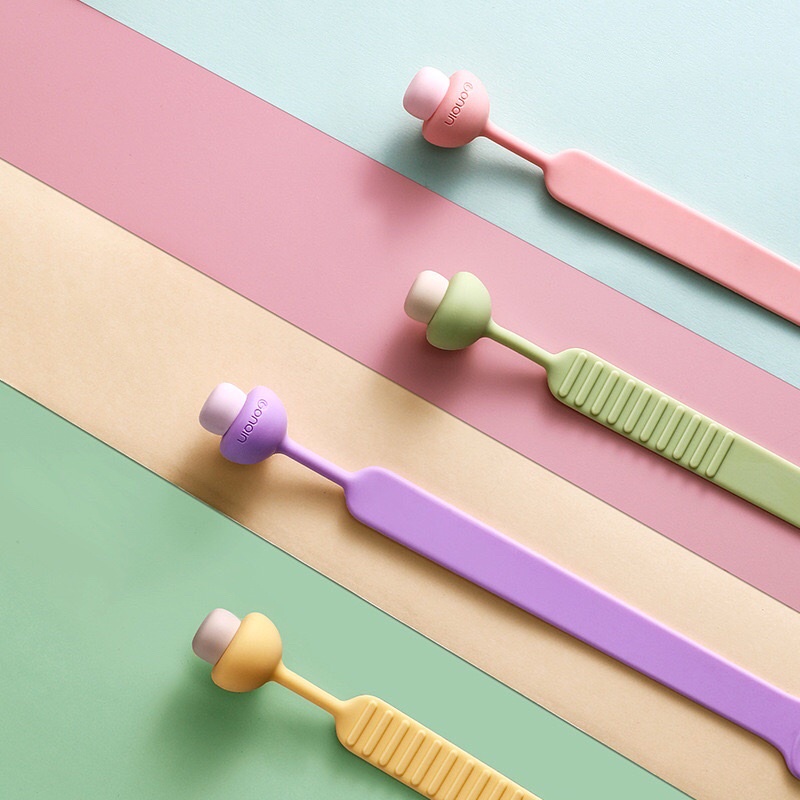 Dụng Cụ Nhấc Nắp Bồn Cầu Bằng Silicone Chống Trượt Hình Nấm Tiện Dụng.