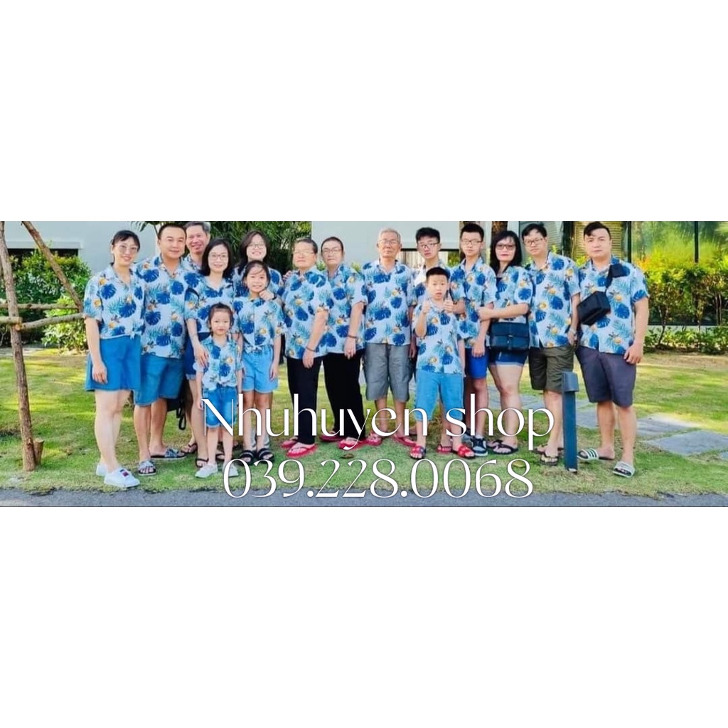 (chất kate thái 1 - kho HCM) bộ đào trắng đi biển, team - bộ hoa quả, trái cây big size - chuyên sỉ lẻ - nhuhuyen shop