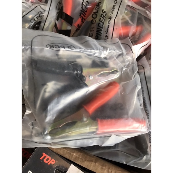 Kẹp bình acquy nhỏ-ẹp Bình ắc quy có bao kẹp chì xám tốt loại 1