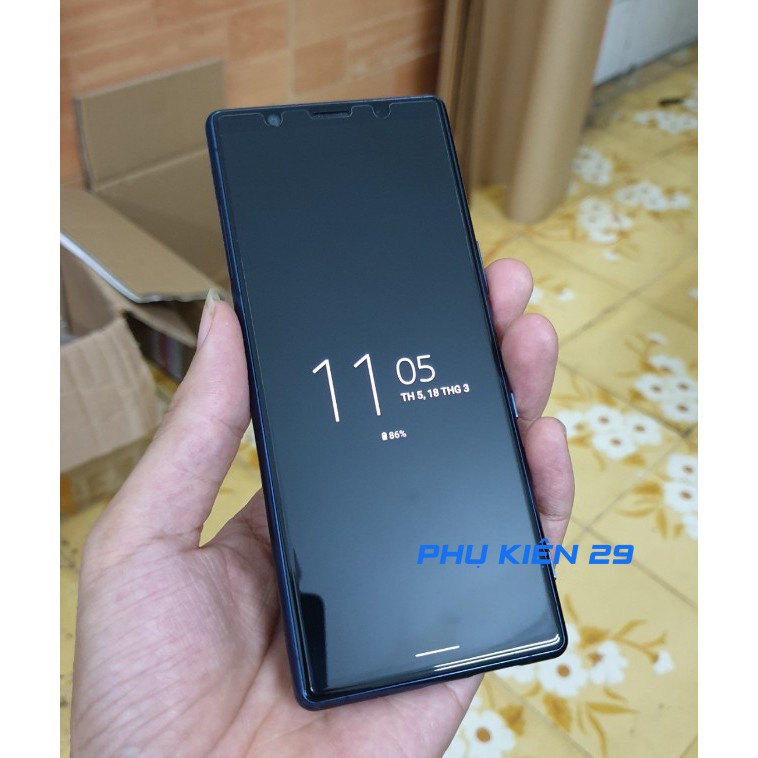 [Sony Xperia 1/Xperia 5] Kính cường lực cao cấp chống bám vân tay GOR