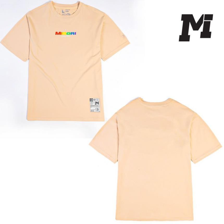 Áo thun nữ nam form rộng tay lỡ Phông Unisex 100% Cotton Chính Hãng In Nổi 7 Màu Cao Cấp Local Brand Mi Midori