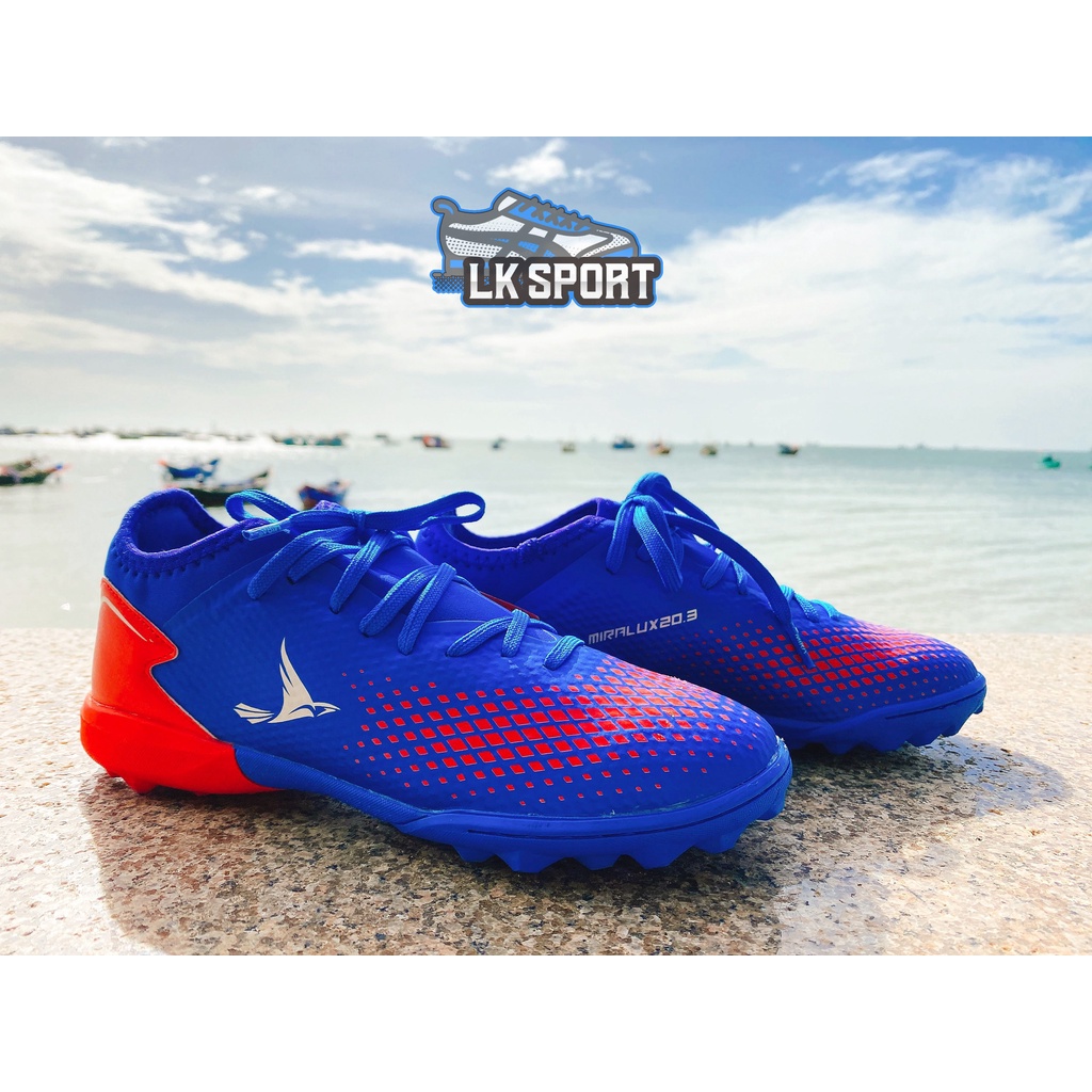 Giày Mira Lux 20.3 [𝐓𝐚̣̆𝐧𝐠 𝐕𝐨̛́ 𝐇𝐨𝐚̣̆𝐜 𝐓𝐮́𝐢 𝐌𝐢𝐫𝐚] May Full Đế, Kiểm Soát Bóng Tốt, Lên Chân Đẹp, Giảm Chấn Thương