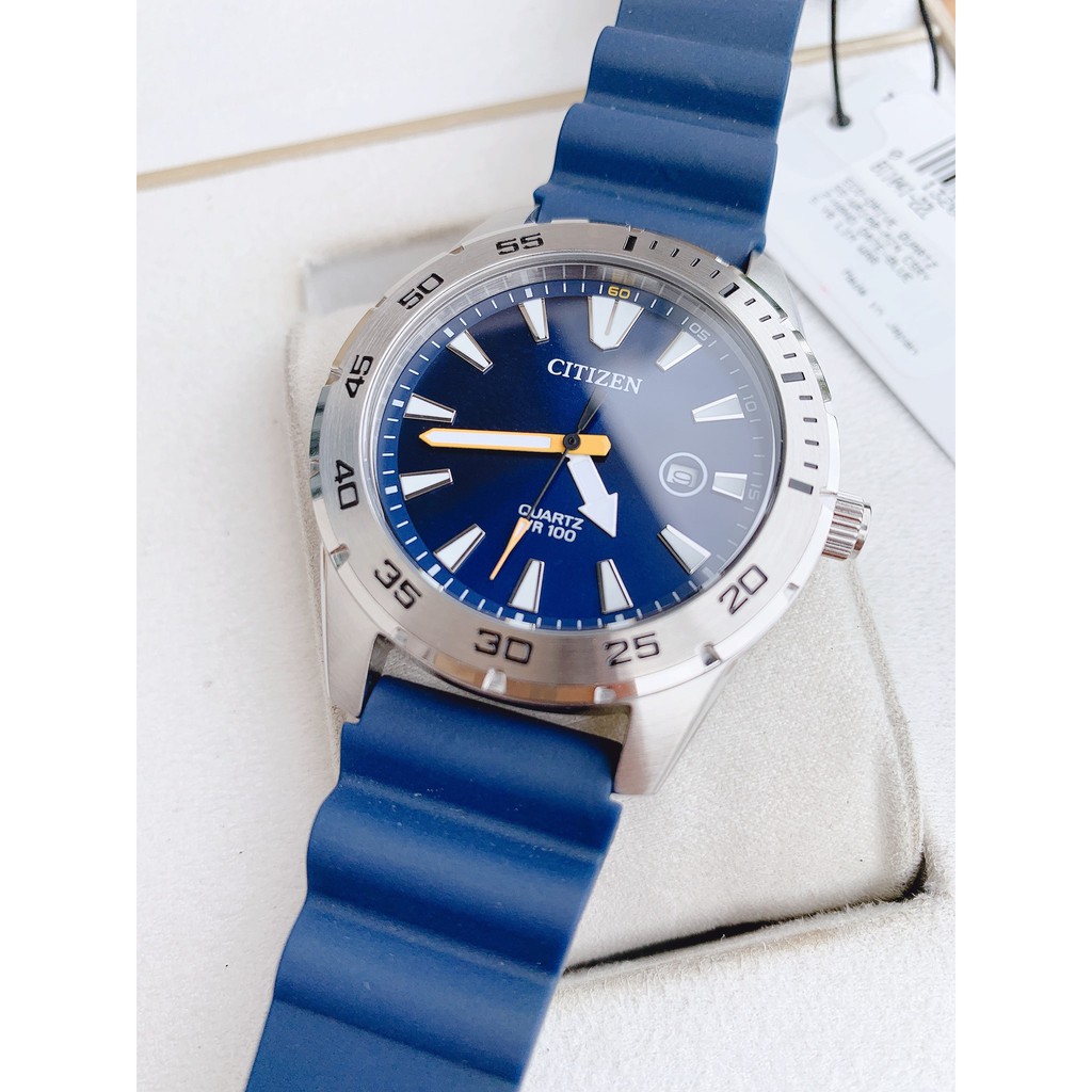 Đồng hồ Nam Citizen Dây Cao Su BI1041-22L