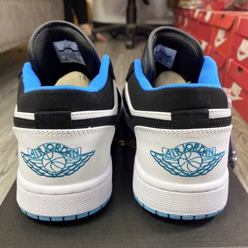 GIÀY THỂ THAO SNEAKER JD LOW 1 TRẮNG ĐEN XANH sc 11 ẢNH THẬT +FREESHIP