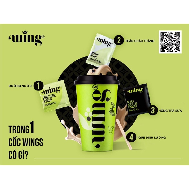 Trà sữa hoà tan Wings | BigBuy360 - bigbuy360.vn