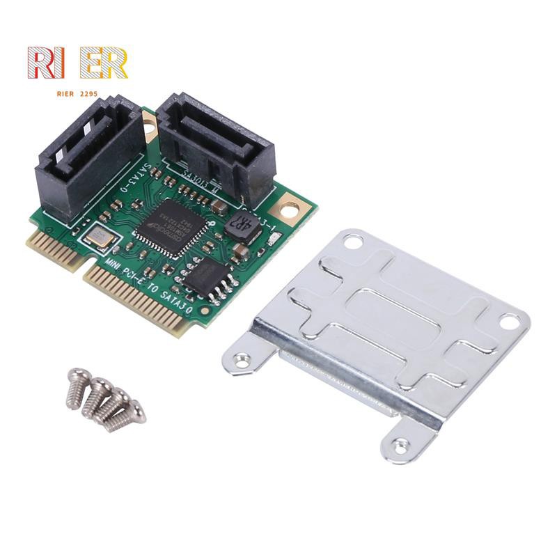 Card Chuyển Đổi Pci-E Sang Sata3.0 Mini Pci-E Sang Sata3 Cho Ổ Cứng Ssd Hdd