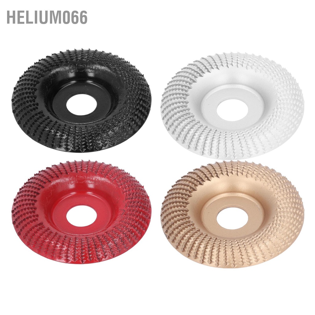 Helium066 Đĩa khắc gỗ Mài định hình Bánh xe thép không gỉ cho máy mài góc 22mm