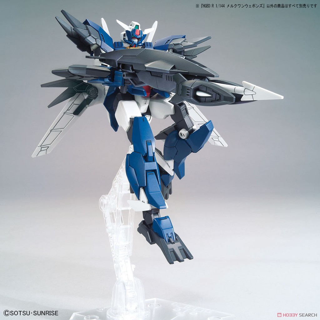 Mô Hình Lắp Ráp HG BD:R Mercuone Weapons Support Tỉ Lệ 1/144 Chính hãng Bandai Nhật Bản