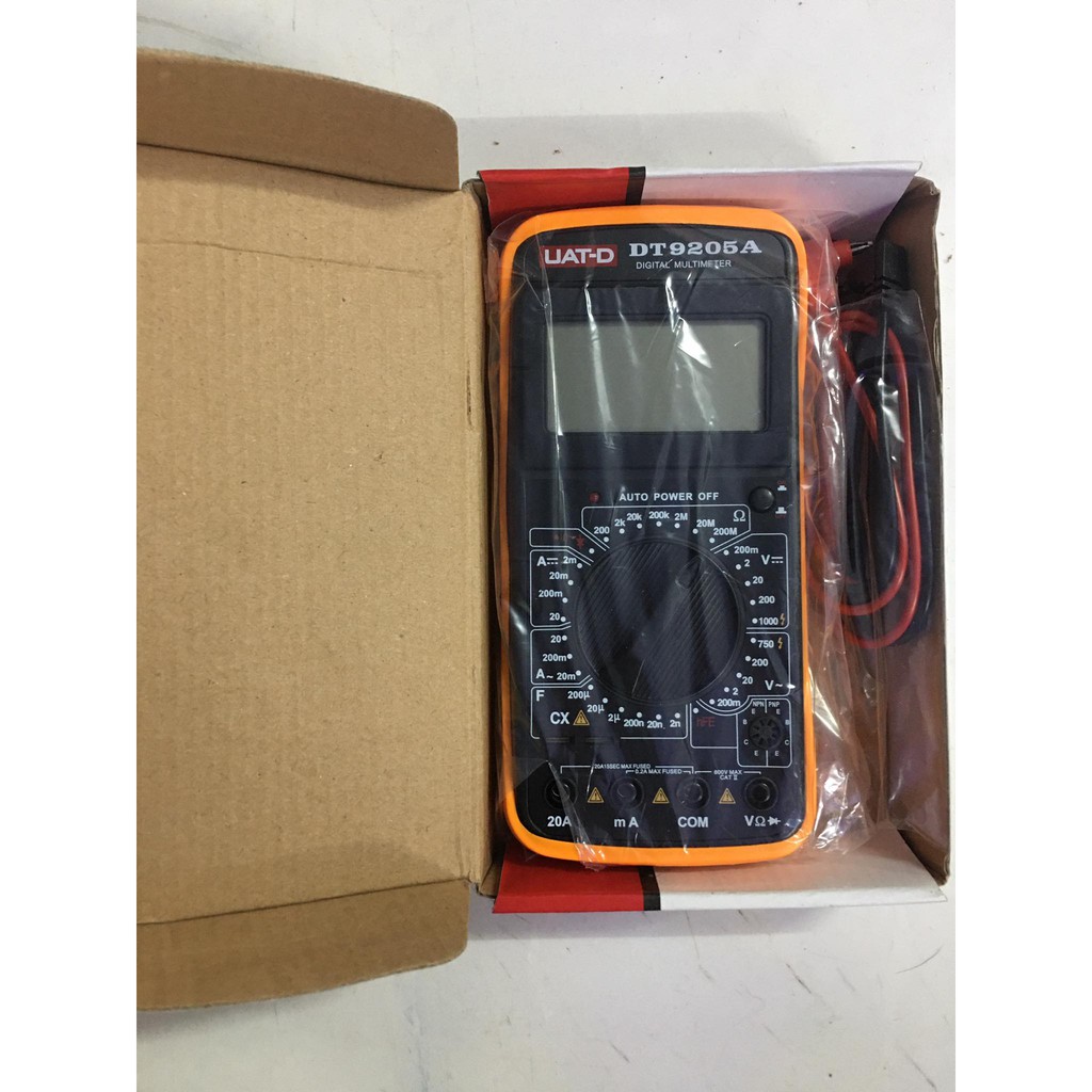 Đồng hồ đo vạn năng Digital UAT-D DT9205A cho thợ điện tử