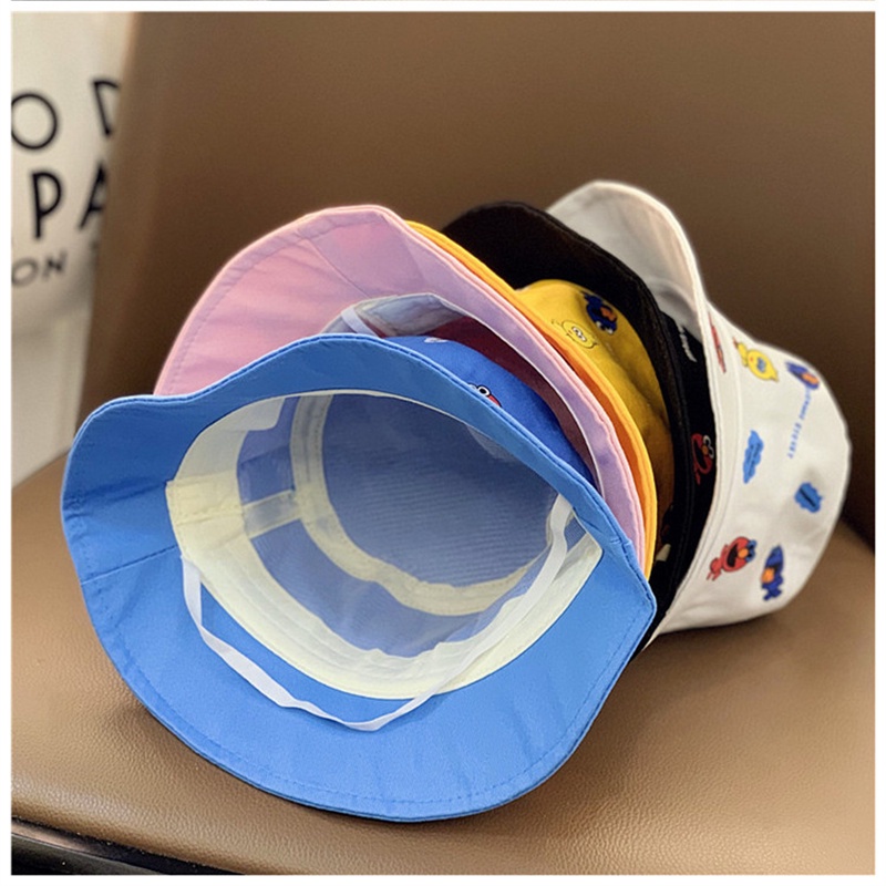 Mũ Bucket Chống Nắng Thiết Kế Siêu Dễ Thương Phong Cách Hàn Quốc Cho Bé