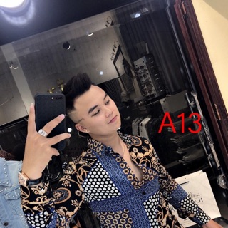 Album 8 mẫu áo sơ mi nam 3D