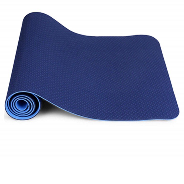 Thảm Tập Yoga - Thảm tập TPE- Thảm yoga dầy 8 mm  [Được Chọn Màu]